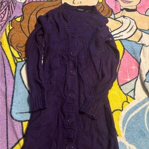 George girls 14/16  Button-Front Knit Cardigan Sweater